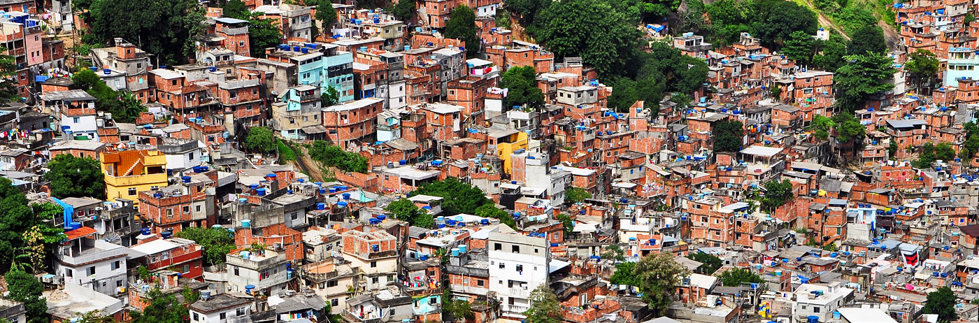 Inside rocinha favela rio de janeiro